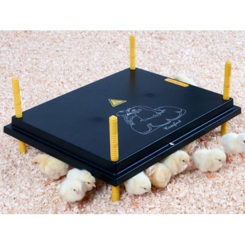 Comfort warmteplaat 40x40 cm met traploze temp regeling 45w