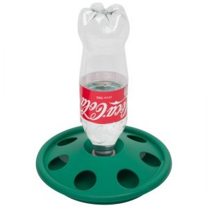 Kuikendrinkbak met 7 gaten voor standaardfles van 0,5 à 1 liter