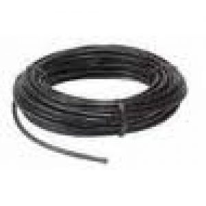 PVC slang 9 mm zacht PVC zwart, rol 50 m