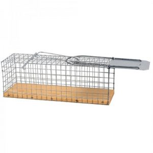 Rattenvangkooi met houten bodem (2 stuks)