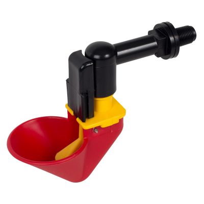 Verlengstuk haaks + drinkcup klein rood 